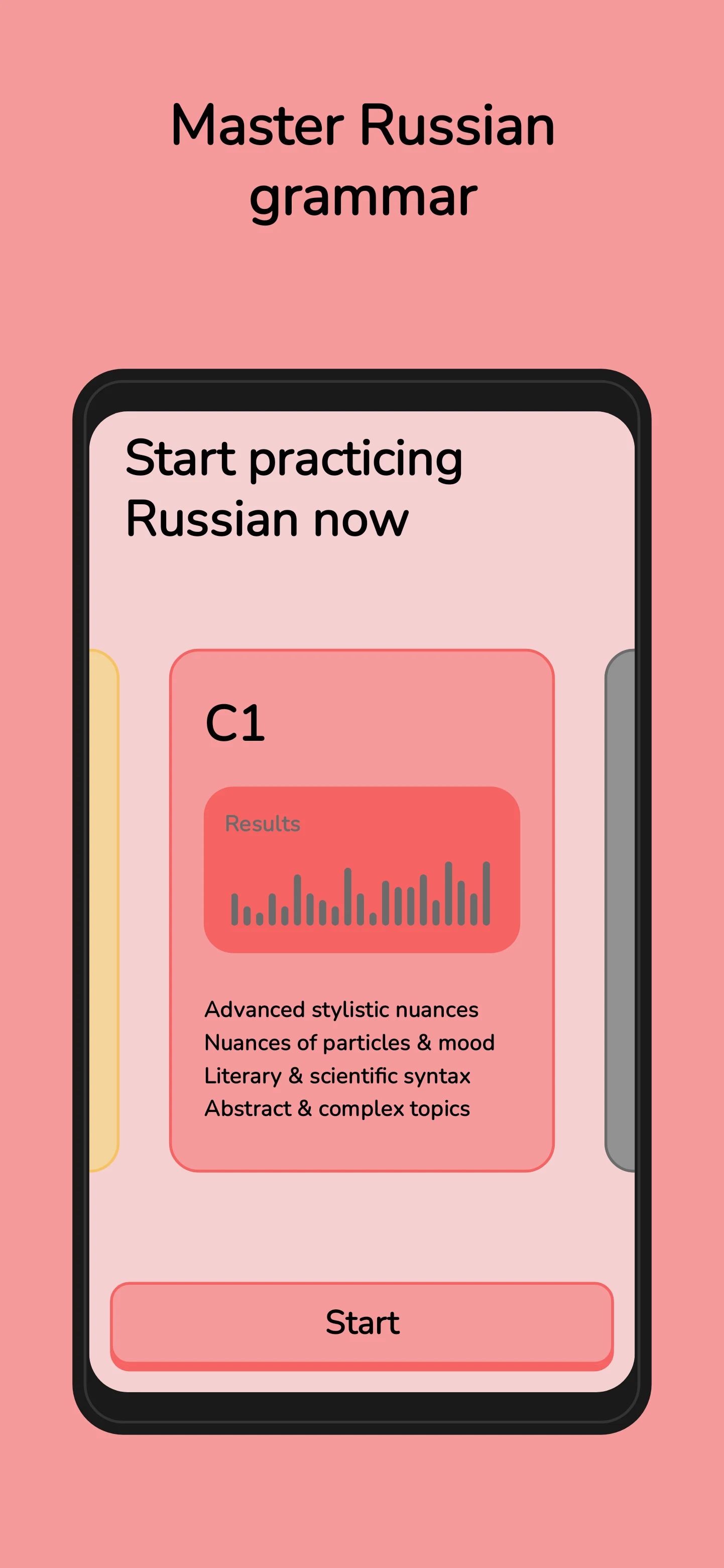 Grammar Step Russian screenshot
