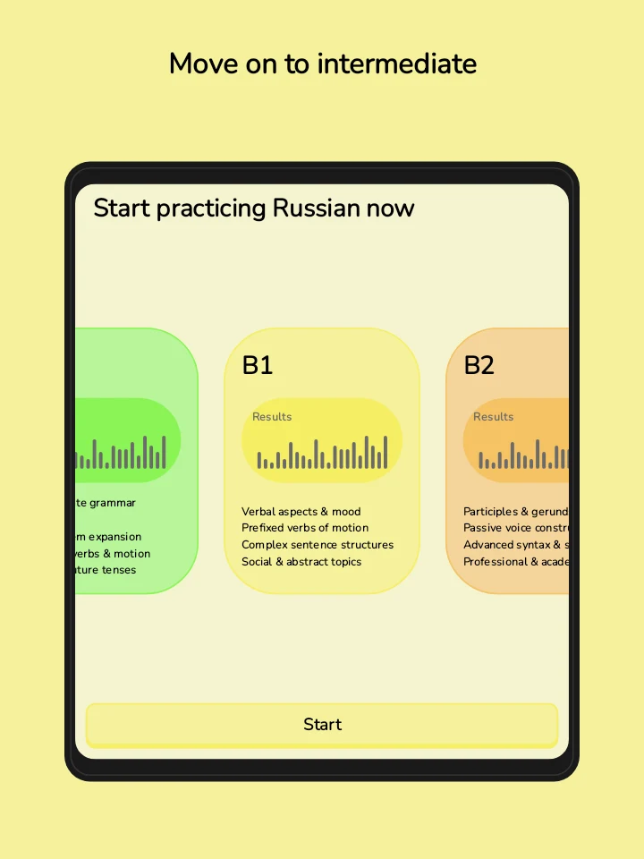 Grammar Step Russian screenshot